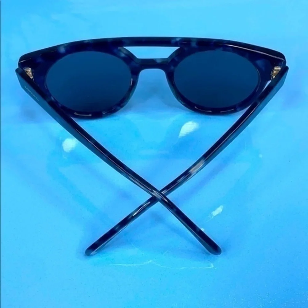 Men’s KOMONO Black Blue Sunglasses NEW🌴
